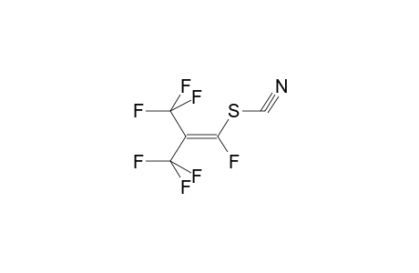 Perfluoro-[2-methyl-1-propene-1-thiocyanate]