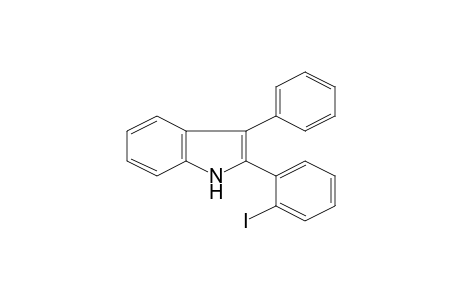 1H-Indole, 2-(2'-iodophenyl)-3-phenyl-