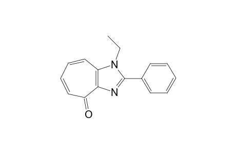 1-ethyl-2-phenyl-4-cyclohepta[d]imidazolone