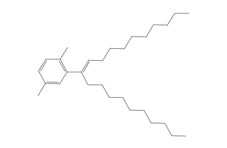 Benzene, 2-(1-decyl-1-undecenyl)-1,4-dimethyl-