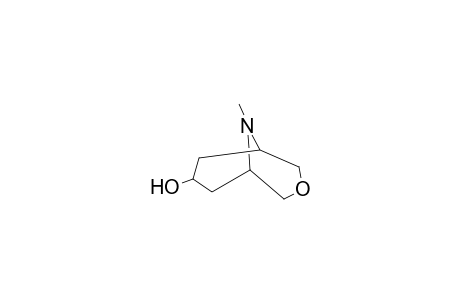 3-Oxa-9-azabicyclo[3.3.1]nonan-7-ol, 9-methyl-, endo-