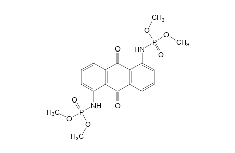 N,N'-1,5-anthraquinonylenediphosphoramidic acid, tetramethyl ester