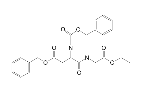 o-Benzyl-N-carbobenzyloxy-aspartylglycine ethyl ester