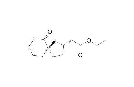 Ethyl [(2R,5S)-6-Oxospiro[4,5]decan-2-yl]acetate