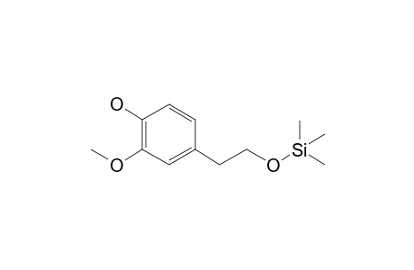 2-Methoxy-4-{2-[(trimethylsilyl)oxy]ethyl}phenol