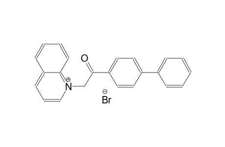 1-(p-phenylphenacyl)quinolinium bromide