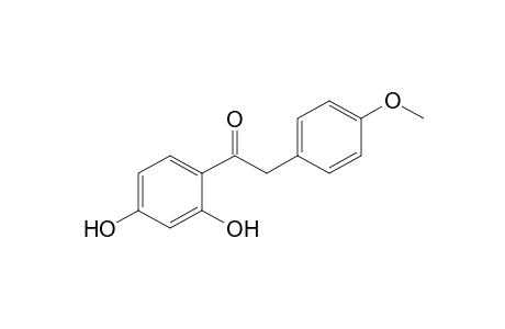 2',4'-Dihydroxy-2-(4-methoxyphenyl)acetophenone