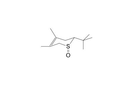 2H-THIOPYRAN, 2-(1,1-DIMETHYLETHYL)-3,6-DIHYDRO-4,5-DIMETHYL-1-OXIDE-