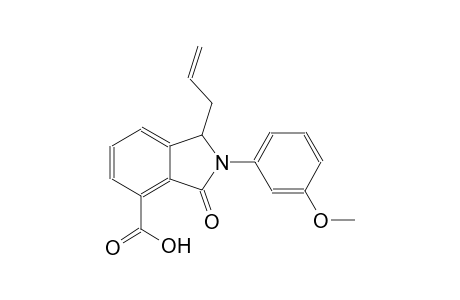 1-allyl-2-(3-methoxyphenyl)-3-oxo-4-isoindolinecarboxylic acid