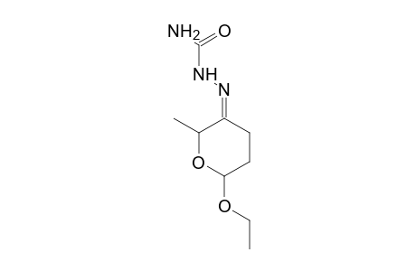 (3Z)-6-Ethoxy-2-methyldihydro-2H-pyran-3(4H)-one semicarbazone