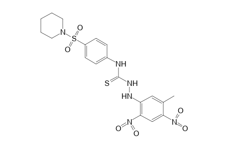 1-(4,6-dinitro-m-tolyl)-4-[p-(piperidinosulfonyl)phenyl]-3-thiosemicarbazide