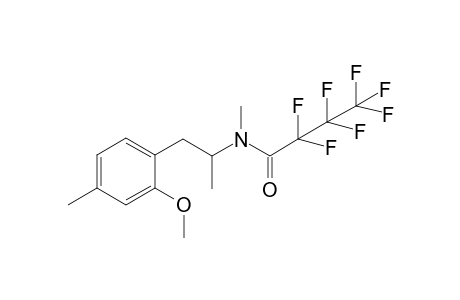 2,2,3,3,4,4,4-heptafluoro-N-(1-(2-methoxy-4-methylphenyl)propan-2-yl)-N-methylbutanamide
