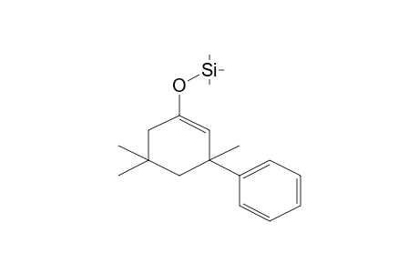 Cyclohexene, 3,5,5-trimethyl-3-phenyl-1-(trimethylsilyloxy)-