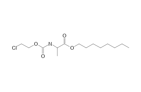 L-Alanine, N-(2-chloroethoxycarbonyl)-, octyl ester