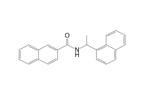 2-Naphthalenecarboxamide, N-[1-(1-naphthyl)ethyl]-