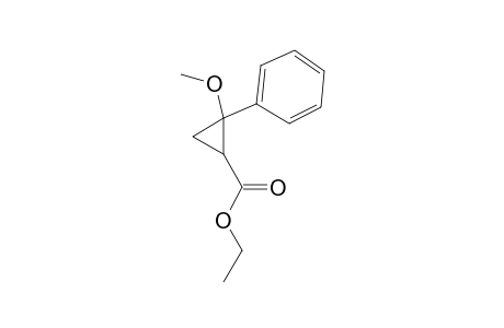 2-Methoxy-2-phenyl-cyclopropanecarboxylic acid ethyl ester