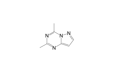 2,4-dimethylpyrazolo[1,5-a]-s-triazine