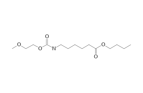 6-Aminocaproic acid, N-(2-methoxyethoxycarbonyl)-, butyl ester