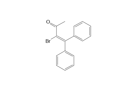 3-bromo-4,4-diphenyl-3-buten-2-one