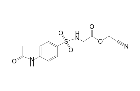 N-[(p-acetamidophenyl)sulfonyl]glycine, cyanomethyl ester