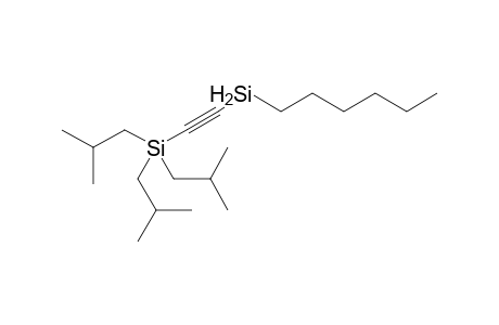 ((Hexylsilyl)ethynyl)triisobutylsilane