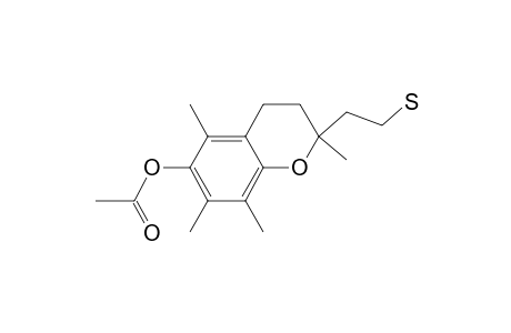 6-Acetoxy-3,4-dihydro-2-(2-mercaptoethyl)-2,5,7,8-tetramethyl-2h-1-benzopyran