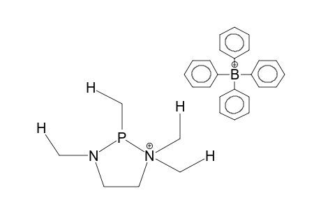 1,3,3-Trimethyl-2-methyl-1-aza-3-azanio-2-phospholane tetraphenylborate