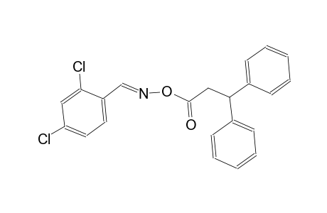 2,4-dichlorobenzaldehyde O-(3,3-diphenylpropanoyl)oxime