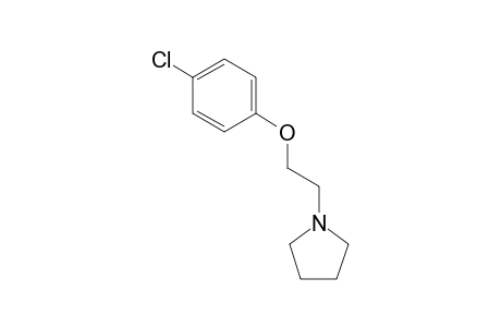 Pyrrolidine, 1-[2-(4-chlorophenoxy)ethyl]-