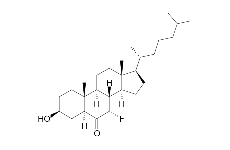 (3S,5S,7S,8S,9S,10R,13R,14S,17R)-17-[(1R)-1,5-dimethylhexyl]-7-fluoro-3-hydroxy-10,13-dimethyl-1,2,3,4,5,7,8,9,11,12,14,15,16,17-tetradecahydrocyclopenta[a]phenanthren-6-one