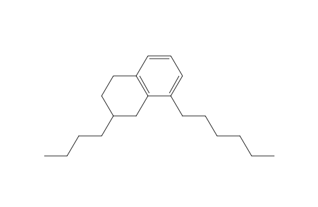 2-Butyl-8-hexyl-1,2,3,4-tetrahydronaphthalene