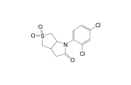 1H-thieno[3,4-b]pyrrol-2(3H)-one, 1-(2,4-dichlorophenyl)tetrahydro-, 5,5-dioxide