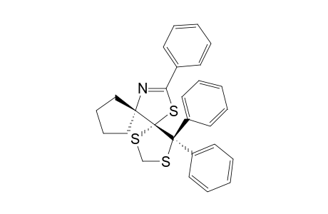 4,4,12-TRIPHENYL-1,3,13-TRITHIA-11-AZADISPIRO-[4.0.4.3]-TRIDEC-11-ENE