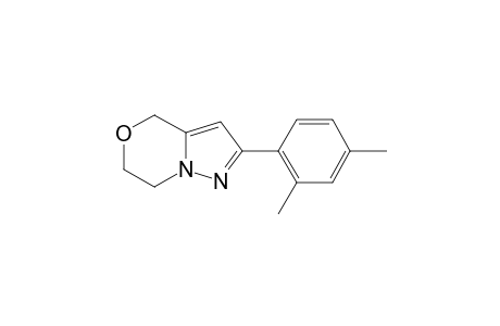 2-(2,4-Dimethylphenyl)-6,7-dihydro-4H-pyrazolo[5,1-c][1,4]oxazine