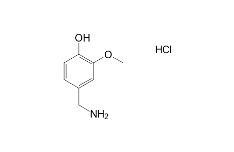 4-Hydroxy-3-methoxybenzylamine hydrochloride