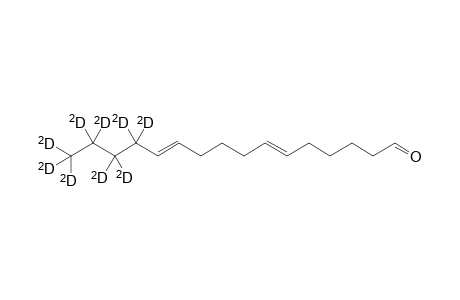 12,12,13,13,14,14,15,15,15-Nonadeuterio-1-formylpentadeca-5,10-diene