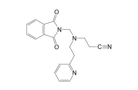 N-{{(2-cyanoethyl)[2-(2-pyridyl)ethyl]amino}methyl}phthalimide