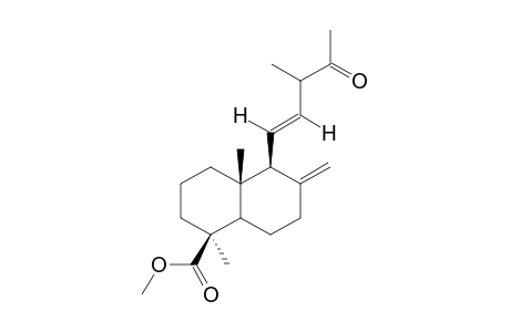 Methyl 14-oxo-labda-8(17),11E-dien-19-oate