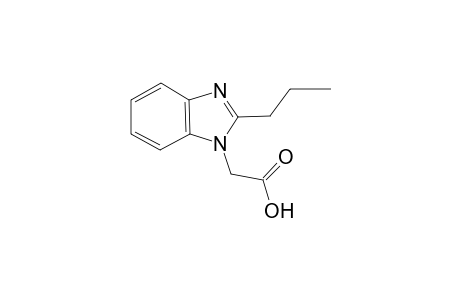 (2-Propyl-1H-benzimidazol-1-yl)acetic acid