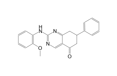 2-(2-methoxyanilino)-7-phenyl-7,8-dihydro-5(6H)-quinazolinone