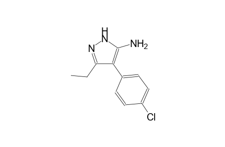 1H-pyrazol-5-amine, 4-(4-chlorophenyl)-3-ethyl-