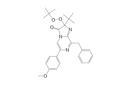 8-BENZYL-2-(TERT.-BUTYL-2-(TERT.-BUTYLPEROXY)-6-(PARA-METHOXYPHENYL)-2,3-DIHYDROIMIDAZO-[1,2-A]-PYRAZIN-3-ONE