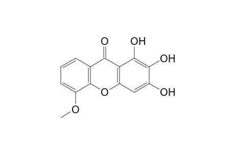 1,2,3-Trihydroxy-5-methoxyxanthone