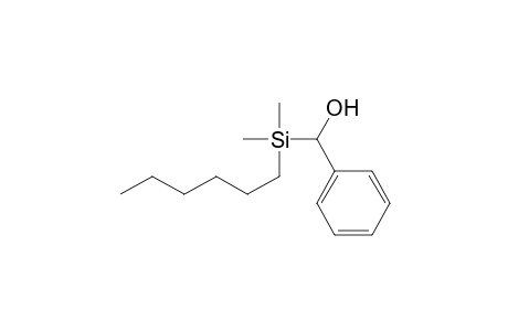 .alpha.-(Dimethylhexylsilyl)benzyl alcohol