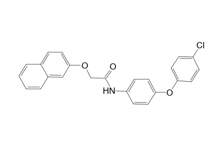 acetamide, N-[4-(4-chlorophenoxy)phenyl]-2-(2-naphthalenyloxy)-