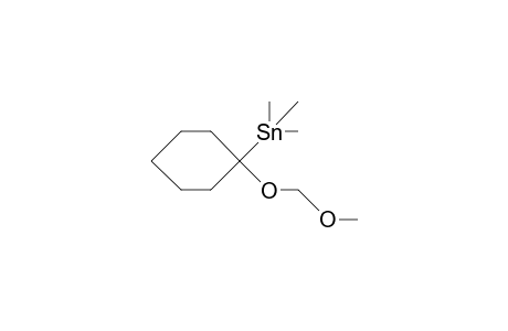 1-Methoxymethoxy-1-trimethylstannyl-cyclohexane