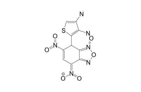 [7-(3,4-diamino-2-thienyl)-6-nitro-1-oxido-7H-benzofurazan-1-ium-4-ylidene]-dioxido-ammonium