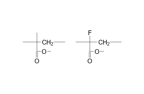 Poly(methyl methacrylate-co-methyl alpha-fluoroacrylate)