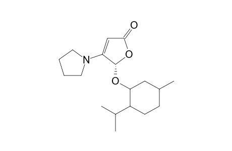 (5S)-5-(l-Menthyloxy)-4-(pyrrolidin-1-yl)furan-2(5H)-one