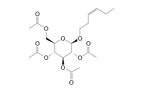 (Z)-3-Hexenyl .beta.-glucopyranoside, 4ac derivative